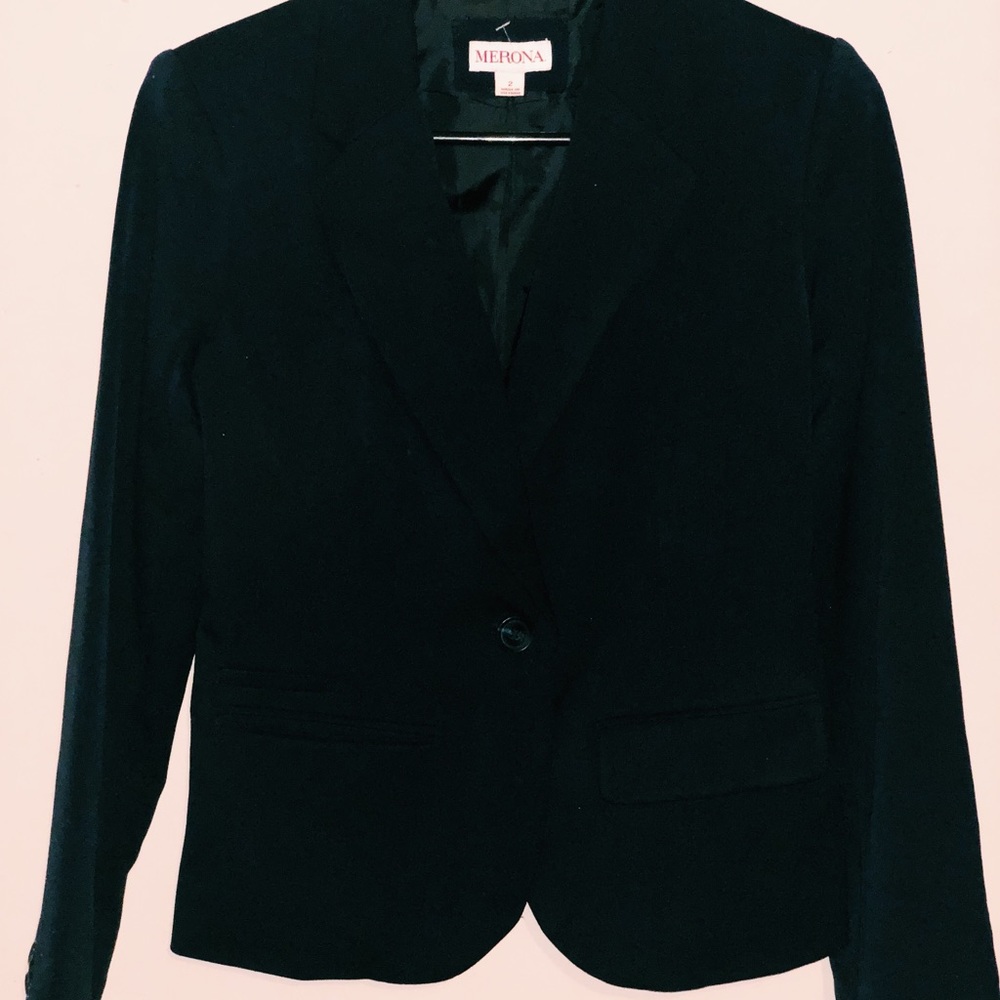 Black Merona Blazer